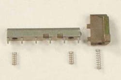Figure 15 – Sidebar springs and slider spring are different sizes and are not interchangeable. Figure 15 – Sidebar springs and slider spring are different sizes and are not interchangeable.