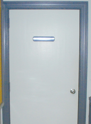 &ldquo;Before&rdquo; shot of the exterior.