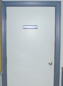 “Before” shot of the exterior. “Before” shot of the exterior.