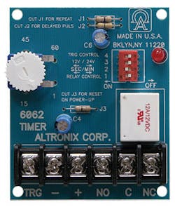 Altronix 6062 Multi-Purpose Timer Module.