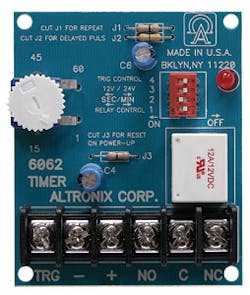 Altronix 6062 Multi-Purpose Timer Module. Altronix 6062 Multi-Purpose Timer Module.