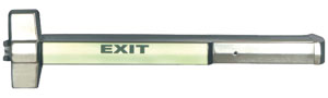 Yale #7000 series exit bar is an integrated door security system.