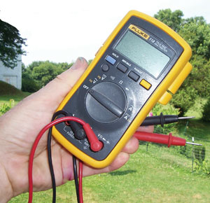 The author relies on this Fluke meter.