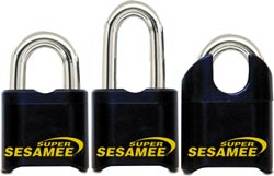 CCL Security 52115 Sesamee 500 Series Steel Rekeyable Padlocks