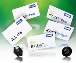 HID iClass credential family. HID iClass credential family.