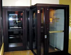 Figure 1. The new trend in banking, man-traps Figure 1. The new trend in banking, man-traps