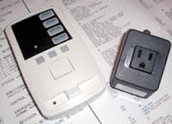 Freedom F-TP touchpad shown with unique Freedom current sensor for garage door applications. Freedom F-TP touchpad shown with unique Freedom current sensor for garage door applications.