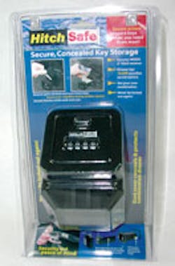 HitchSafe in bubble pack display. HitchSafe in bubble pack display.