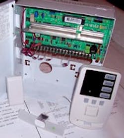 Freedom panel, keypad, and deadbolt sensor. Freedom panel, keypad, and deadbolt sensor.