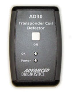 AD30 transponder coil detector