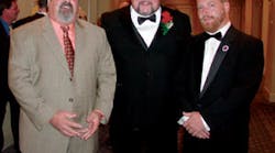 ALOA President Robert Mock (left) at the banquet