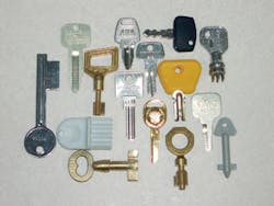 Some of the odd, unusual or hard to find keys sold by Blue Dog Keys