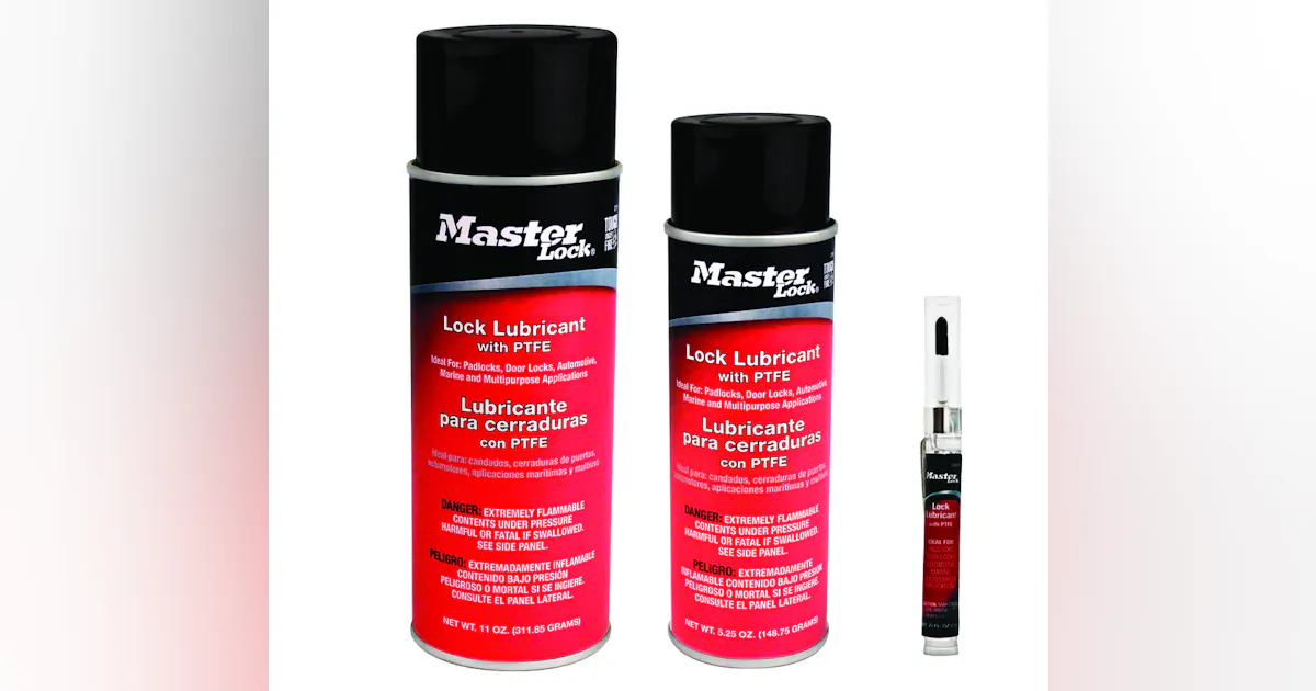 Master Lock® Lock Lubricant | Locksmith Ledger