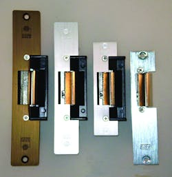 Rofu Standard 1400 Electric Strike with Finish and Face Plate Options Rofu Standard 1400 Electric Strike with Finish and Face Plate Options