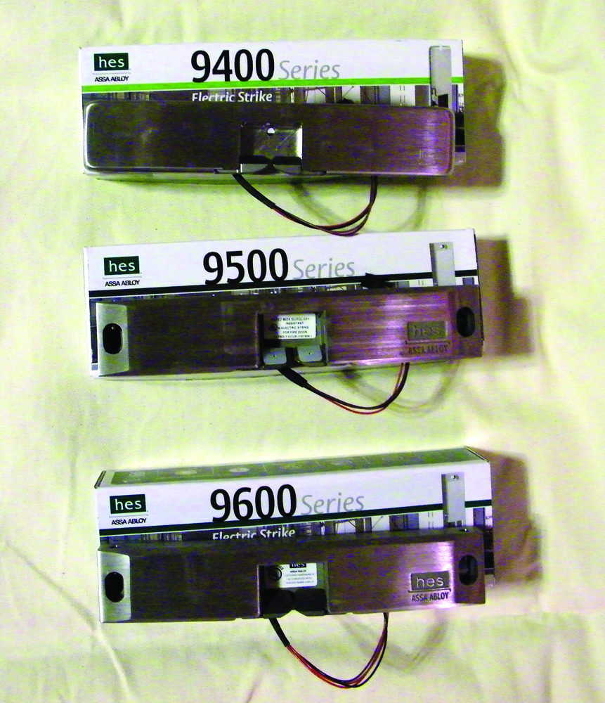 HES 9000 Series strikes