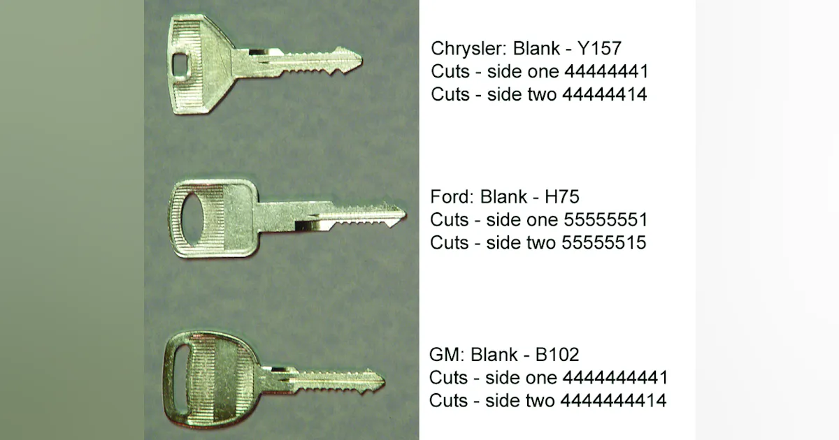 What Are The Marshal Keys? | Locksmith Ledger