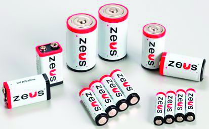 ZEUS Alkaline Batteries (AA, AAA, C, D, 9 Volt) | Locksmith Ledger