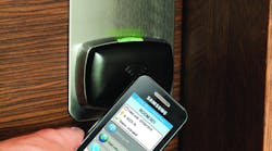 With virtual credentials, hotel guests can check-in and receive a room key directly onto their mobile phones before arriving at the hotel.