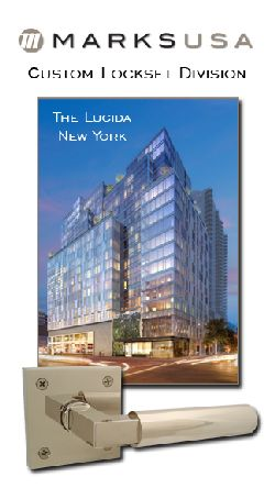 Marks USA custom door hardware for the Lucida