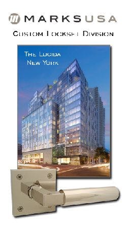 Marks USA custom door hardware for the Lucida Marks USA custom door hardware for the Lucida