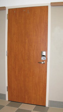 Double drilled door Double drilled door