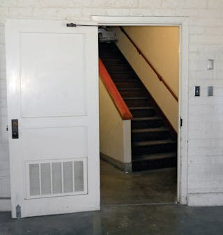 Stairwell door