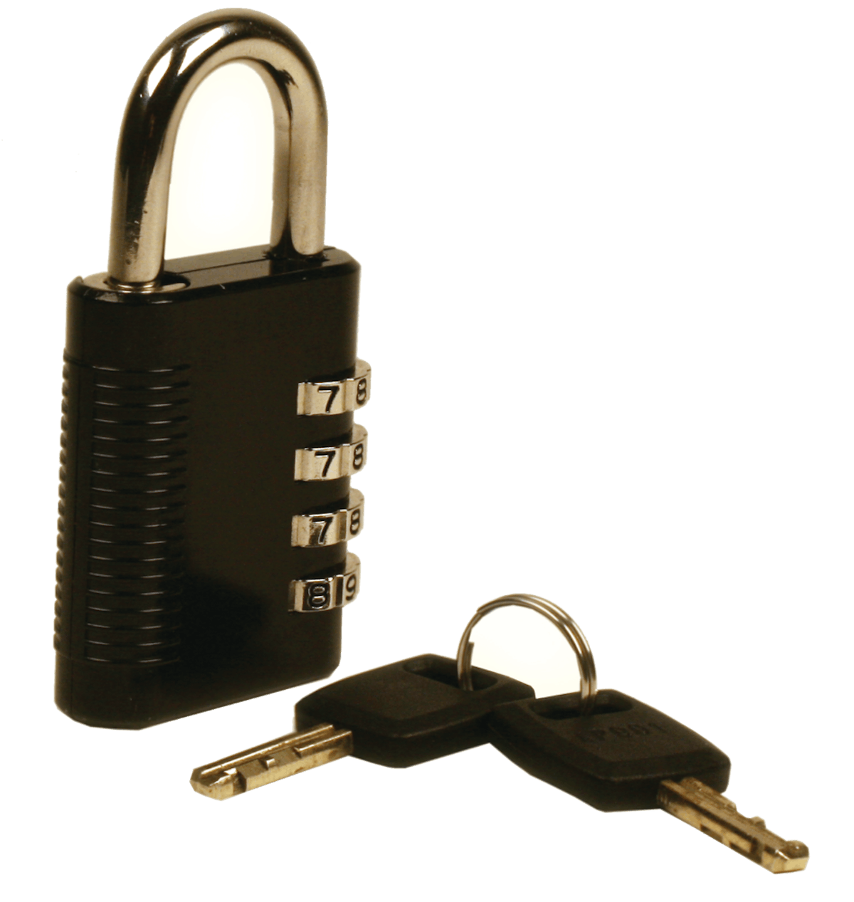 Combination padlock for lockers