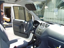 Cabin and driver's seat Cabin and driver's seat