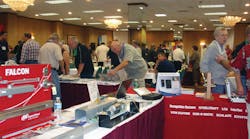 Falcon exhibit at IDN H Hoffman Chicago trade show Falcon exhibit at IDN H Hoffman Chicago trade show