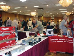 Falcon exhibit at IDN H Hoffman Chicago trade show Falcon exhibit at IDN H Hoffman Chicago trade show