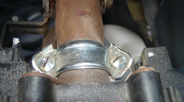 Shear head bolts on ignition switch