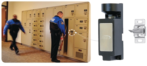 RCI custom solution for police evidence lockers