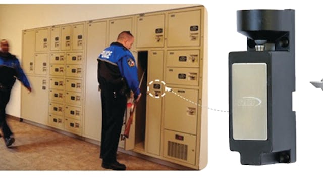 RCI custom solution for police evidence lockers