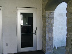 Exterior door needed to be added to campus-wide access control system Exterior door needed to be added to campus-wide access control system