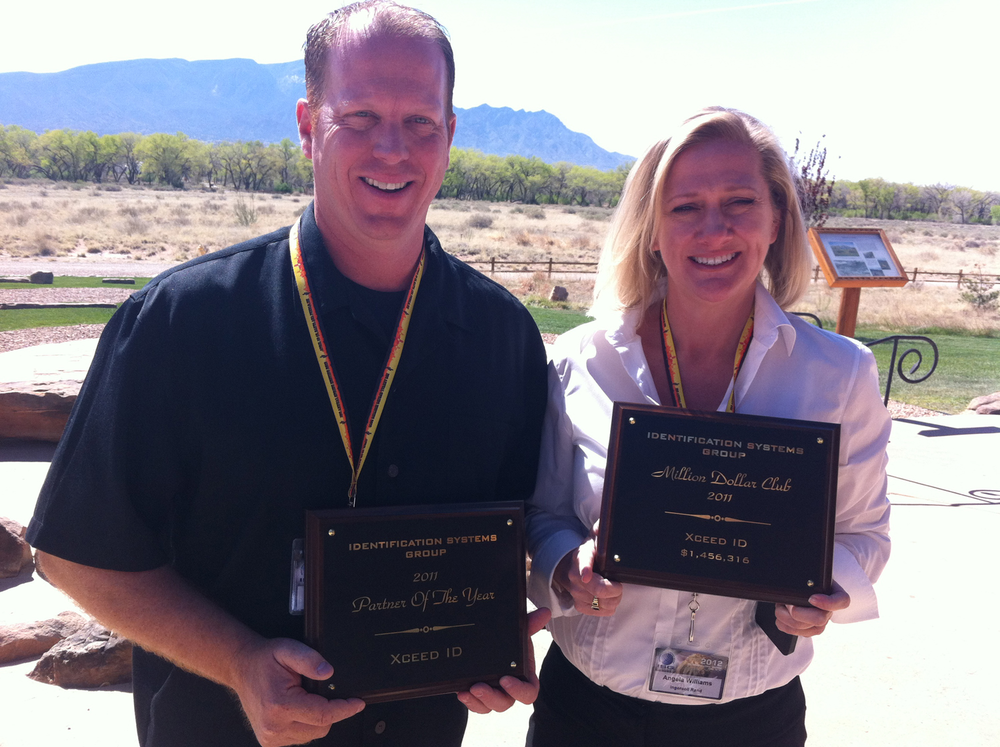 Ingersoll Rand's Erik Wagner and Angela Williams