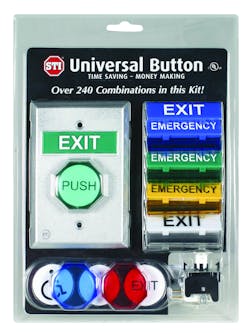 STI Universal button kit STI Universal button kit