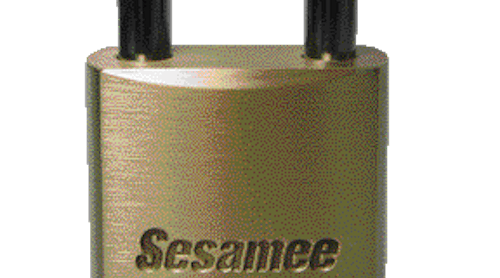 Sesamee 760 series brass padlocksaccept SFIC lock cylinders