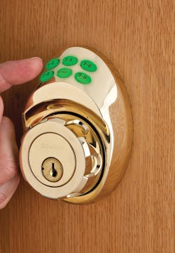 Capitalize on the consumer trend toward keyless convenience with Master Lock’s programmable 20-code Electronic Keypad Deadbolt (EKD). Capitalize on the consumer trend toward keyless convenience with Master Lock’s programmable 20-code Electronic Keypad Deadbolt (EKD).