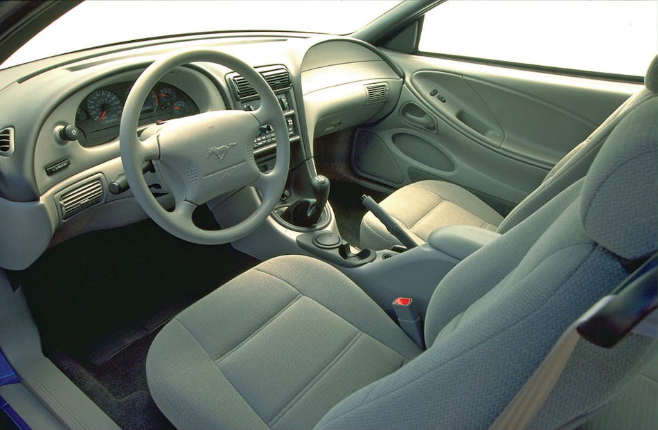 1999 Mustang. Transponders were optional on 1996 Mustangs, then standard on 1997-1999 models.