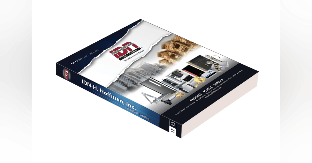 IDNH. Hoffman Catalog Locksmith Ledger