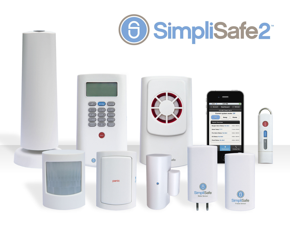 SimpliSafe Interactive Home Security System Required No Monitoring Contract Needed