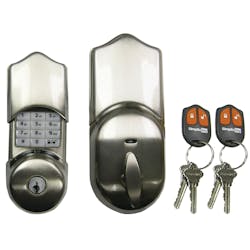Simplicikey system: keypad lock, keys and fobs Simplicikey system: keypad lock, keys and fobs