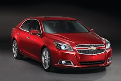 2013 Chevrolet Malibu: Cloning equipment available from Bianchi USA 2013 Chevrolet Malibu: Cloning equipment available from Bianchi USA