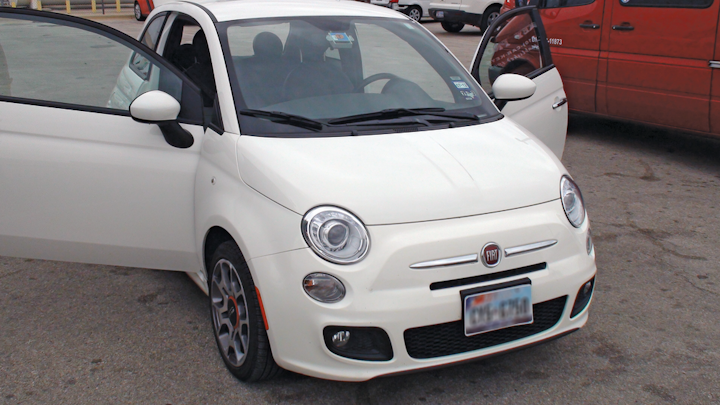 Replacing The Outer Door Handle Hinge On A Fiat 500