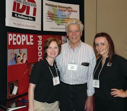 IDN-H. Hoffman employees at trade show