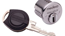 Medece Logic M3 key and cylinder