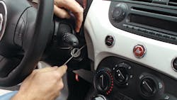 2. Two clips on either side were holding it to the bottom shroud. 2. Two clips on either side were holding it to the bottom shroud.