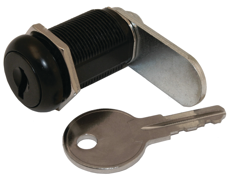 Keyed Cam Lock Black Finish Locksmith Ledger