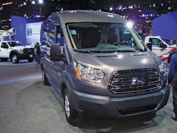 New Ford truck, similar to Sprinter