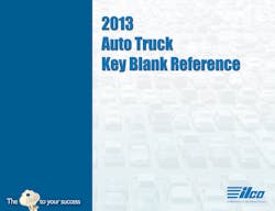 2013 Auto Truck Key Blank Reference
